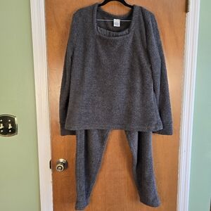 Serra Dreams Fuzzy Soft Fleece PJ Set Warm XL